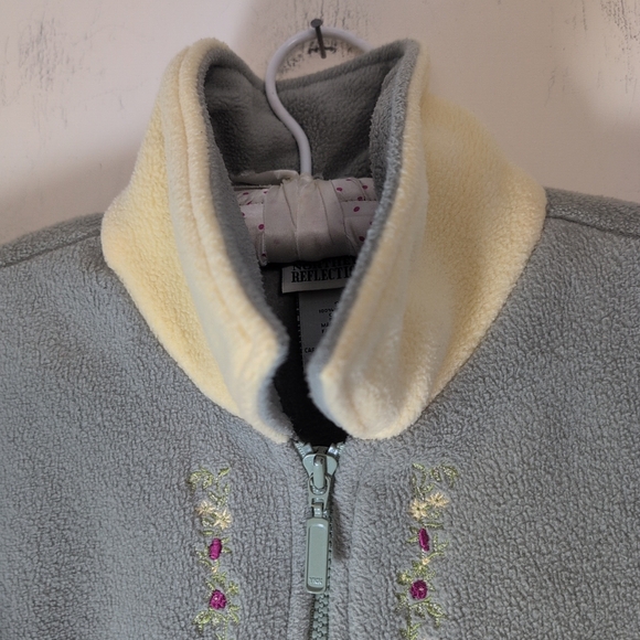 Vintage Northern Reflections Jacket Women's Full Zip Fleece Embroidered S - Picture 4 of 8